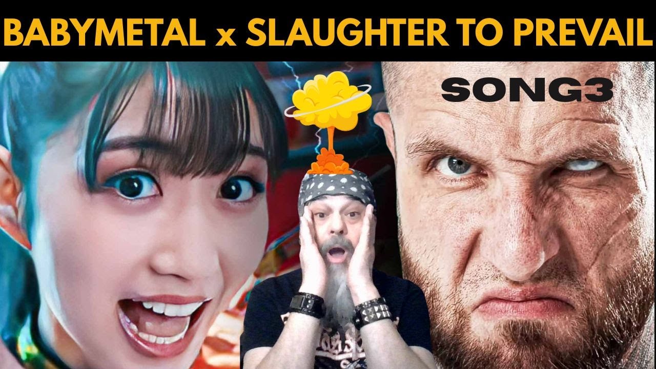 WOW - AWESOME COLAB! - (REACTION) - BABYMETAL x Slaughter To Prevail - Song 3 (OFFICIAL MUSIC VIDEO)