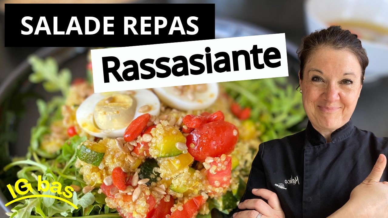 Salade d'été originale: Riche En Antioxydants et IG bas