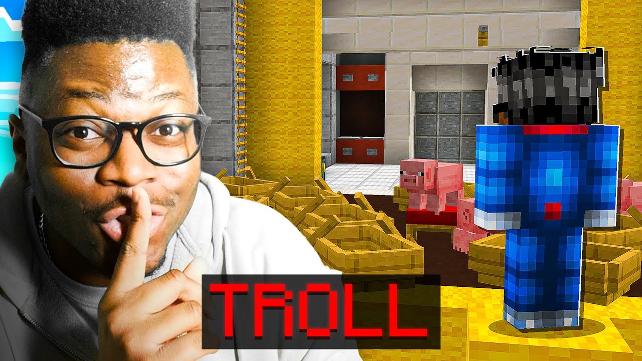 TROLLO I GIOCATORI NELLE BEDWARS SU MINECRAFT CON LA CREATIVA