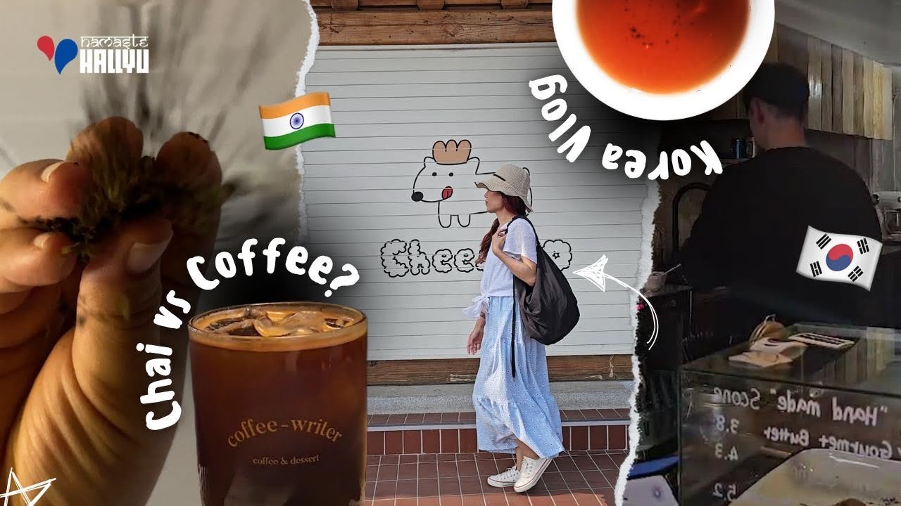 Korea&rsquo;s Coffee Craze vs India&rsquo;s Chai Obsession🍵 | Same Energy, Different Drink! | #VIBEwithus