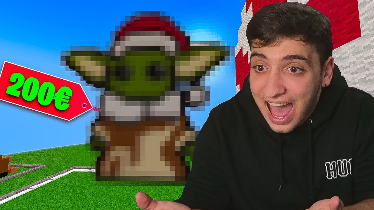 Έβαλα 30 ΠΑΙΧΤΕΣ Στο Minecraft Να Χτίσουν για 200€ !!