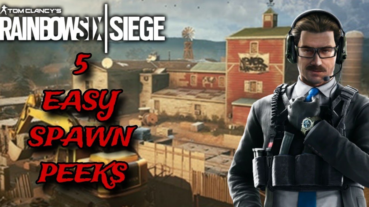 5 EASY but EFFECTIVE Spawn Peeks On OREGON! Rainbow Six Siege