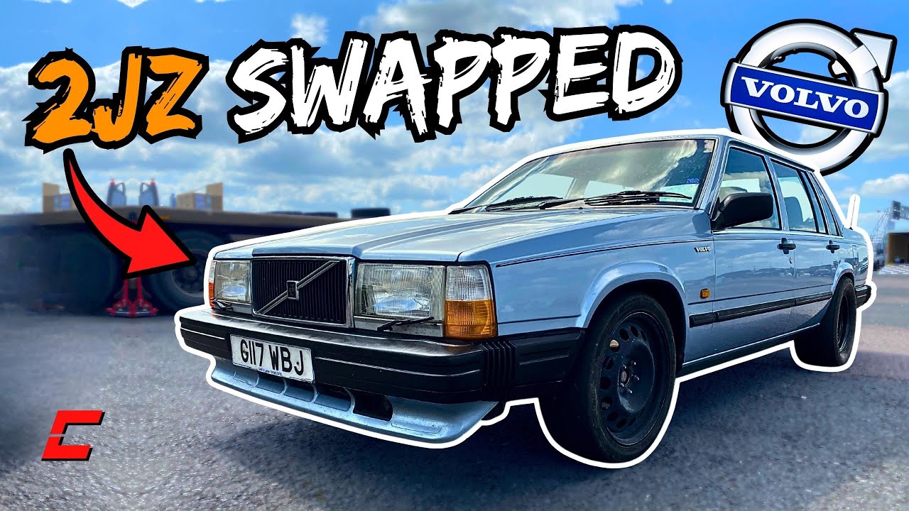 2JZ Volvo 740 + Twin Engine Corsa 1/4 Mile RUN!