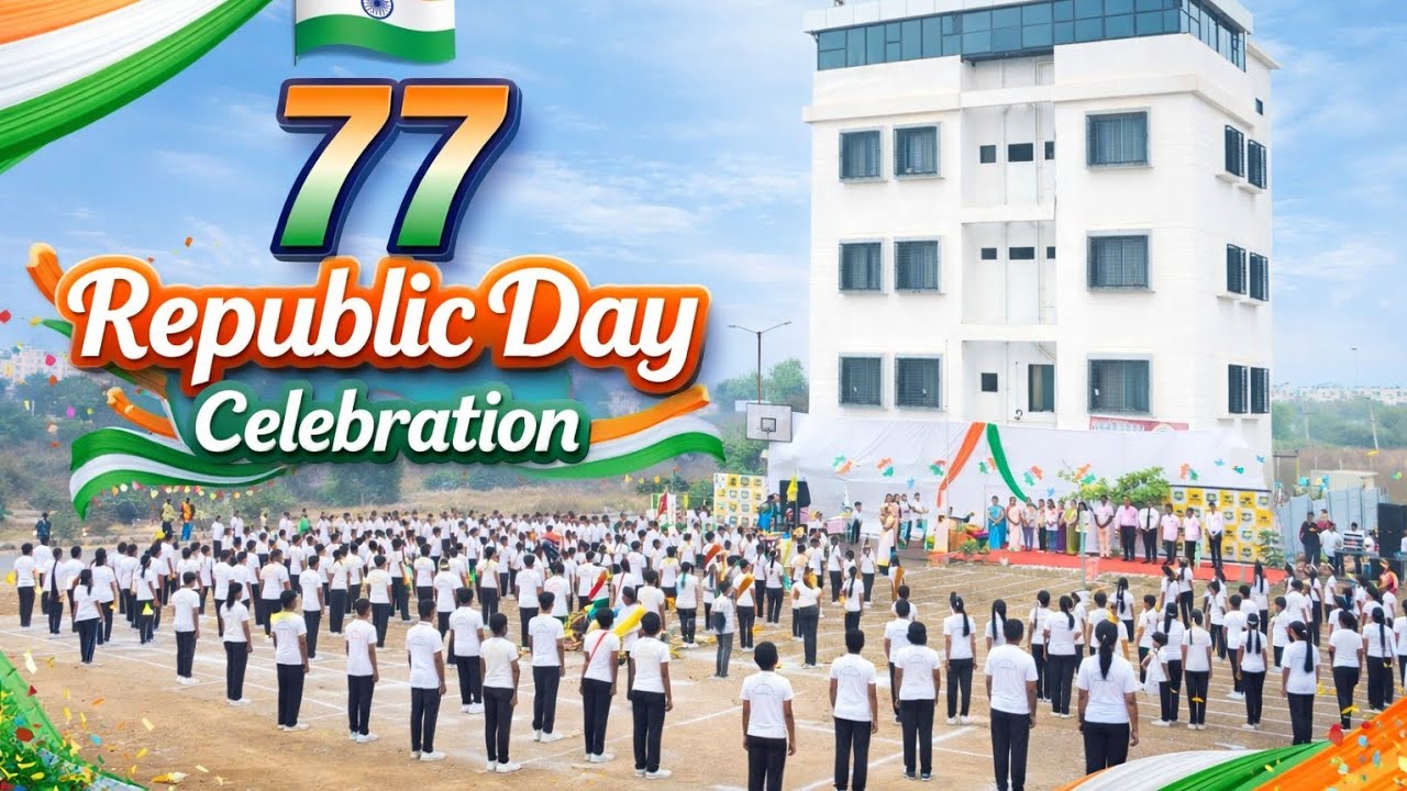 77 Republic Day Celebration 🎊 