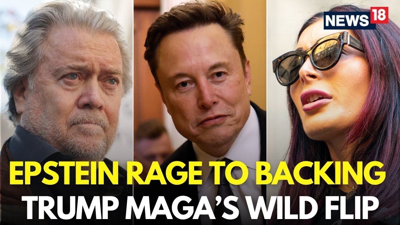 LIVE | MAGA Influencers Line Up Behind Trump Against Pressure On Epstein Files  | N18G