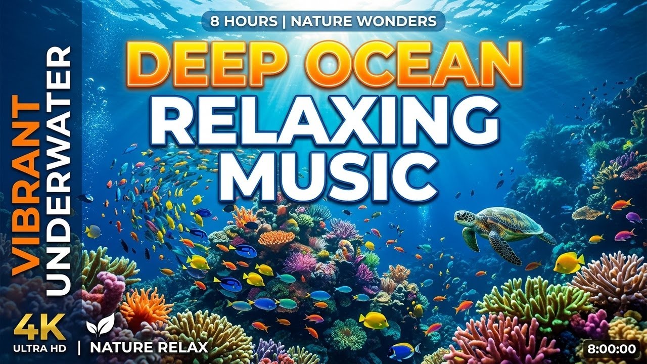 Tranquil Sea Nights 🌌 • Relaxation Music for Sleep 😌 • Soft Waves and Ambient Flow 🌙