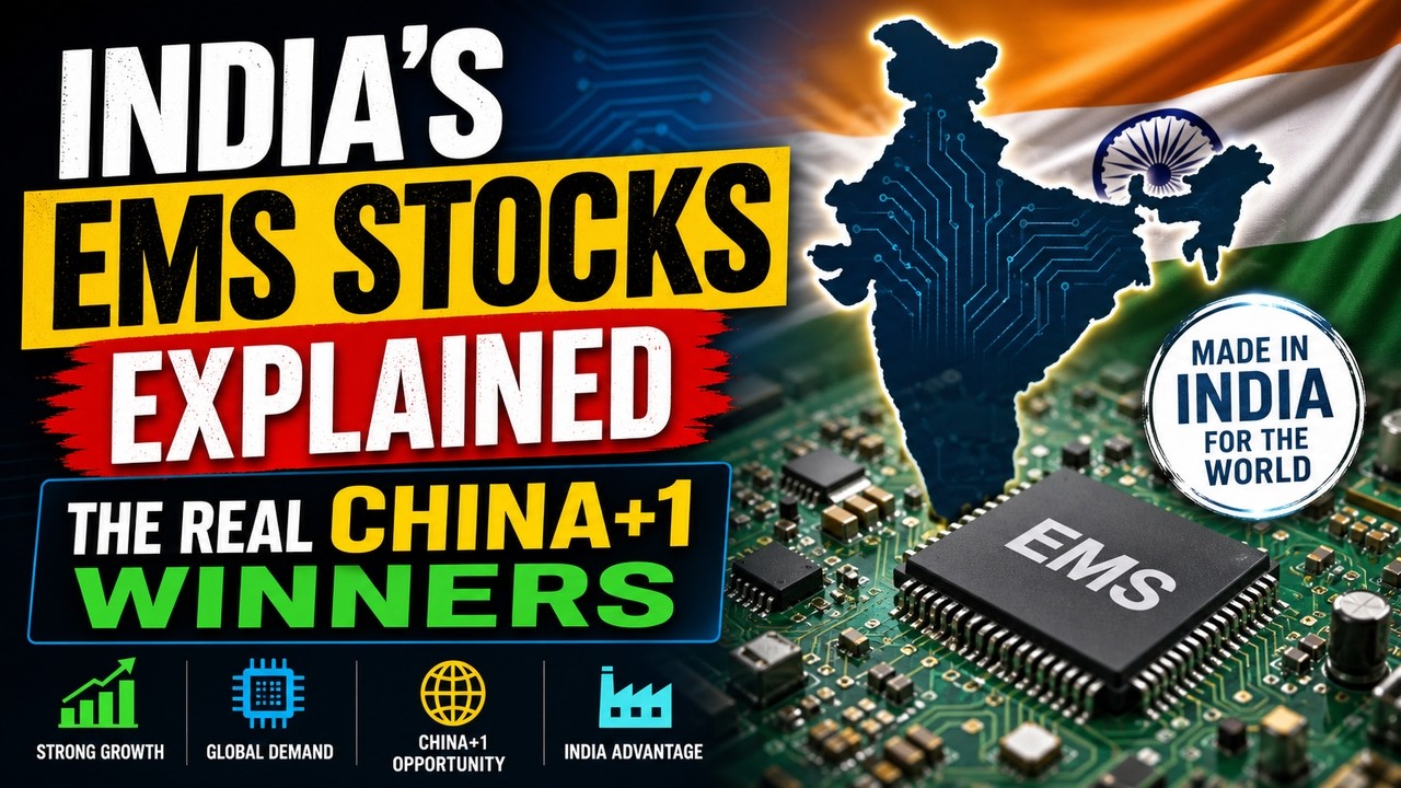 India's EMS Stocks Explained: The Real China+1 Winners