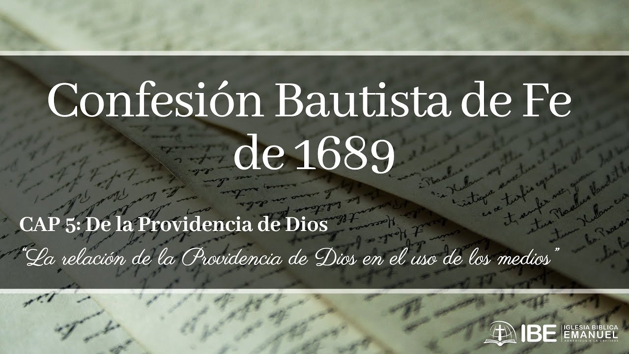 18. CFL 1689 De la Divina Providencia - La relaci&oacute;n de la Providencia de Dios en el uso de los medio