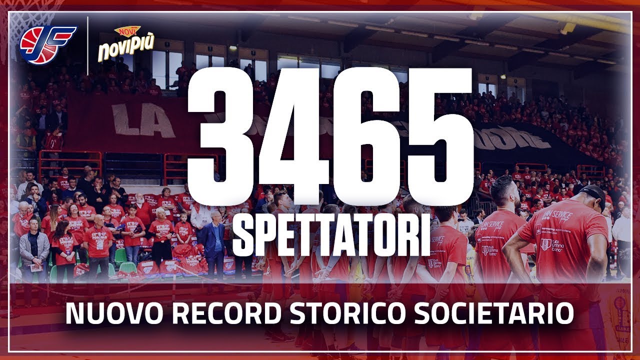 Il ringraziamento della Junior al suo pubblico!