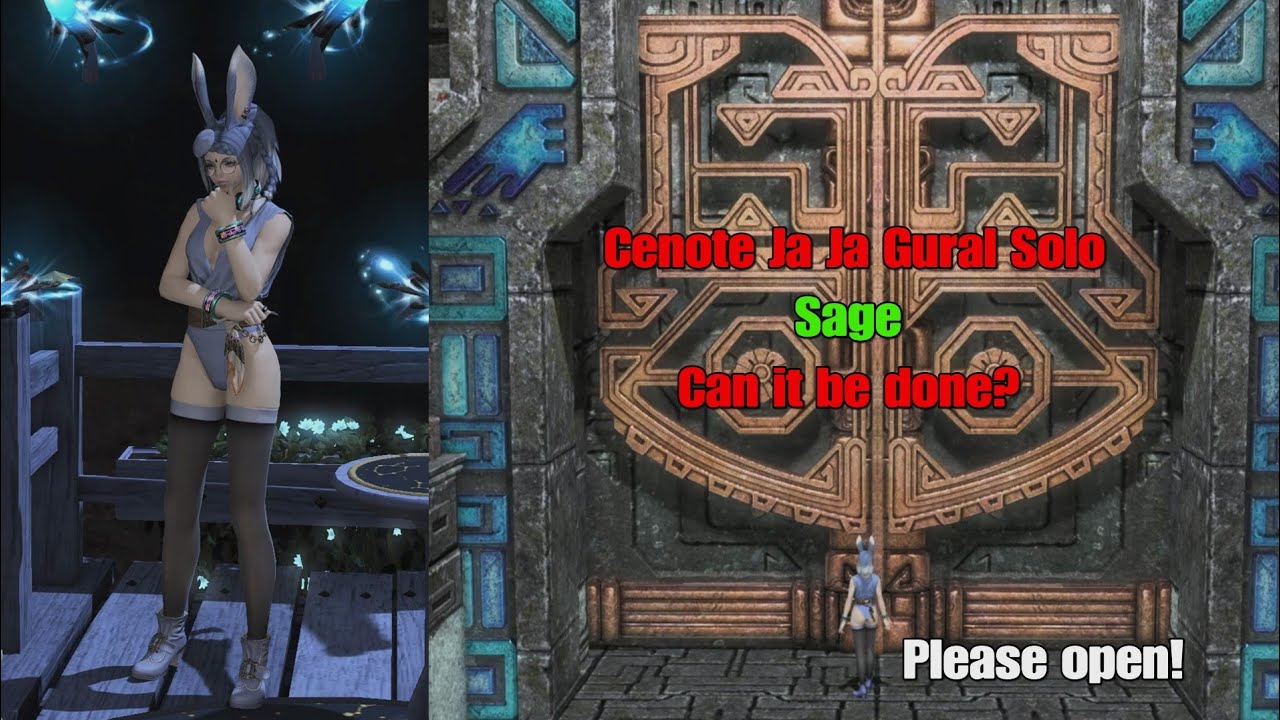 FFXIV - Cenote Ja Ja Gural Solo SAGE | Is It Possible?