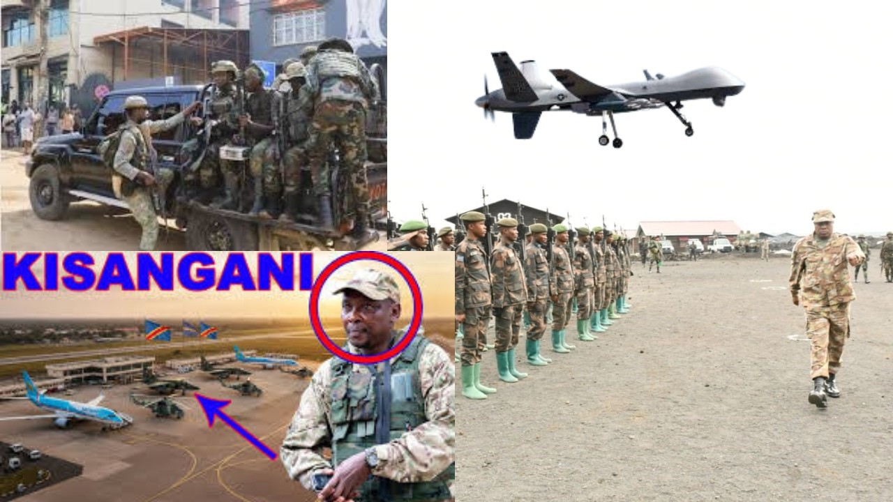 UPDATE:IKIBUGA CY'INDEGE CYA KISANGANI CYONGEYE KURASWA NA DRONE,COL WABA HIBOUX YISHWE
