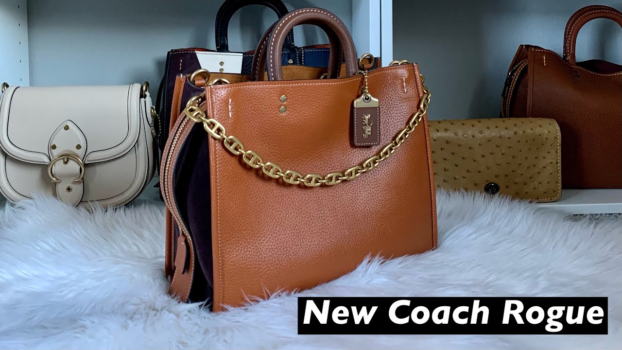 FIRST IMPRESSION: Coach Rogue Satchel in Amber