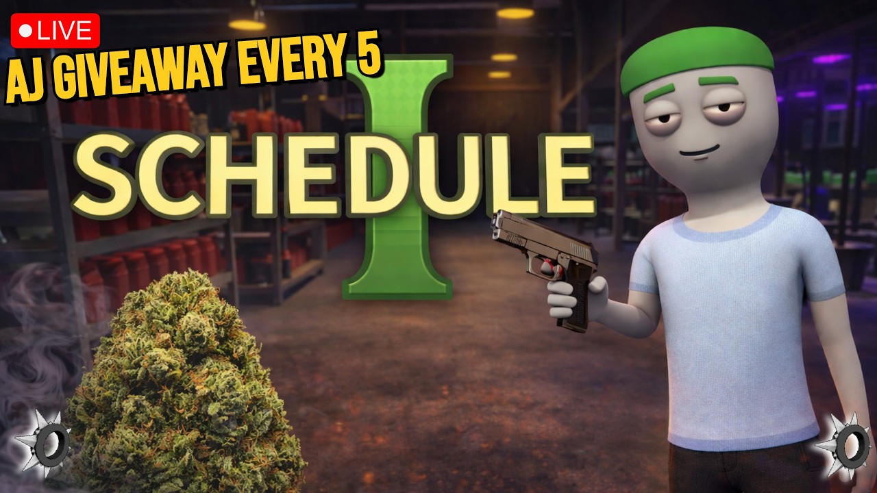 🔴 Schedule 1 Expanding the biz w/ @SLEWTORIUS   | AJ SPIKE COLLAR GIVEAWAY EVERY 5