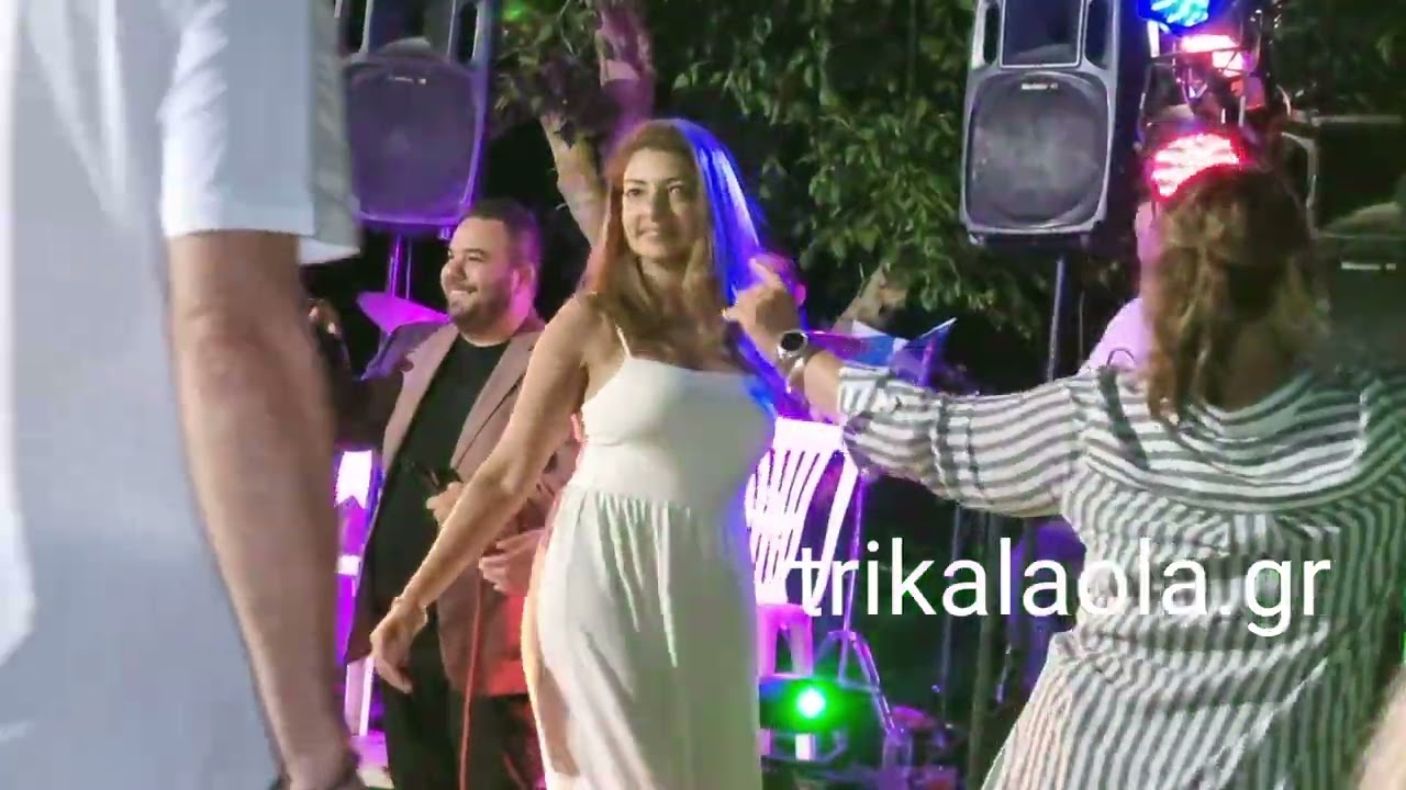 Τρίκαλα, Γλίνος πανηγύρι Αγίας Όλγας κλαρίνα γλέντι χορός διασκέδαση μέρος 2ο Δευτέρα 10-7-2023