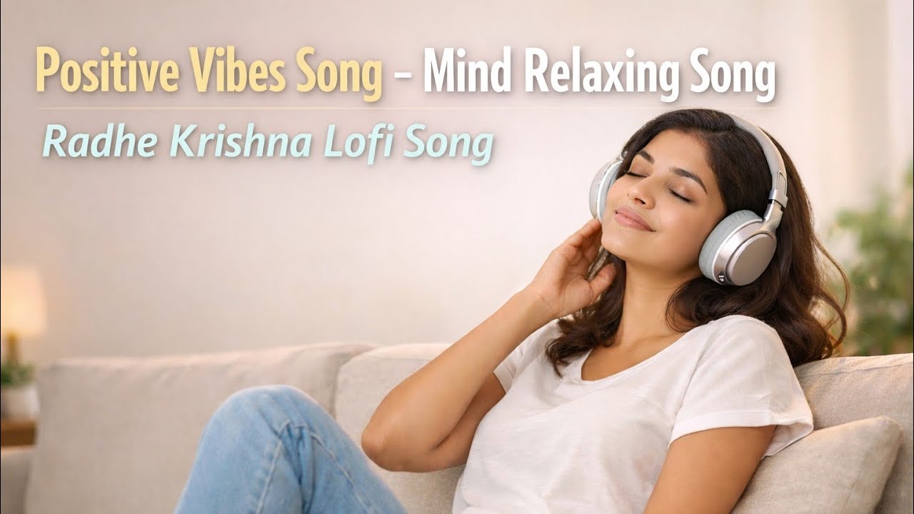Radhe Krishna Lofi Song | Positive Vibes & Mind Relaxing Music