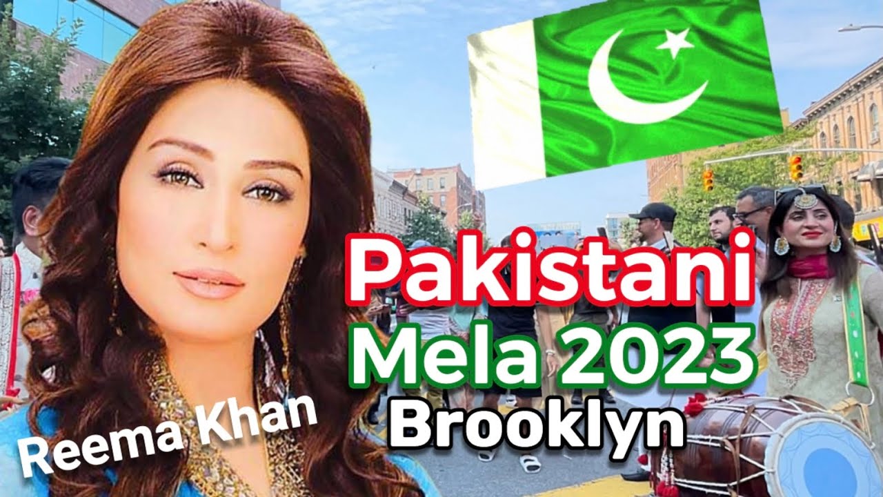 HD[4K] 2023 Pakistani Mela | Reema Khan | Coney Island Ave Brooklyn 🇺🇸