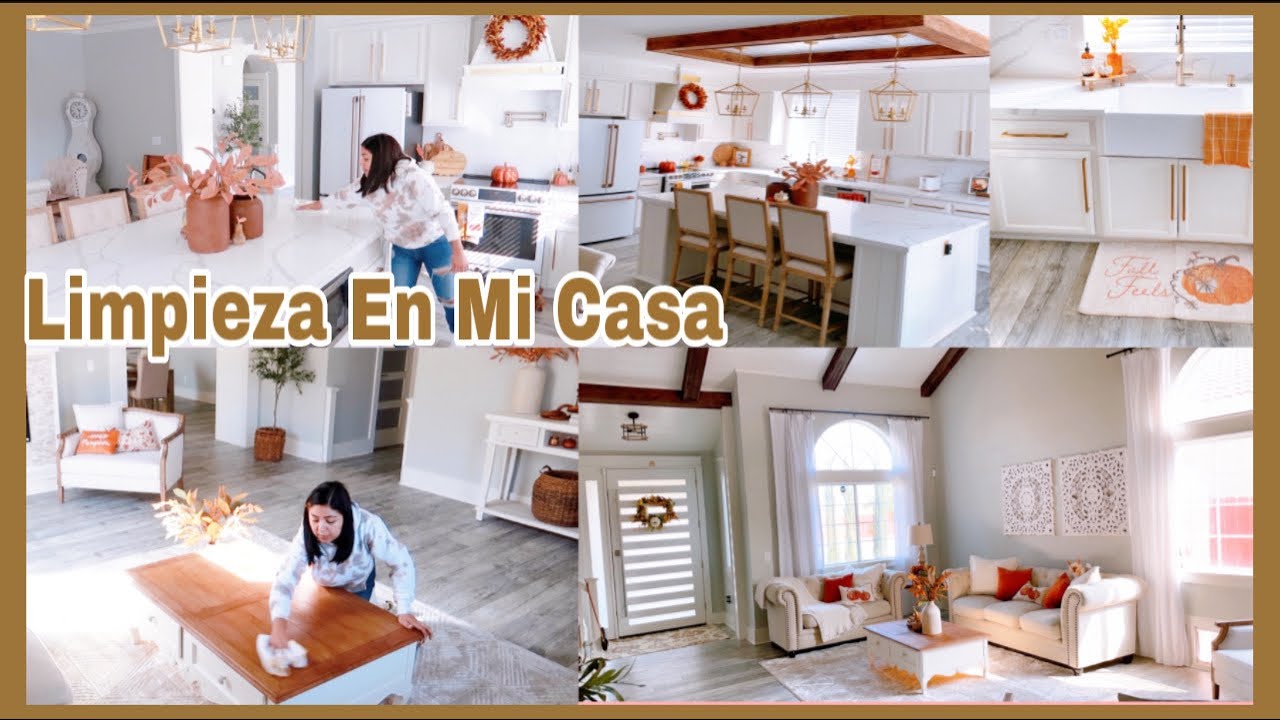 Motivación! Limpieza Rápida En La Sala Y Cocina 🏠 Clean With Me 😍Teami Blends 💪🏼