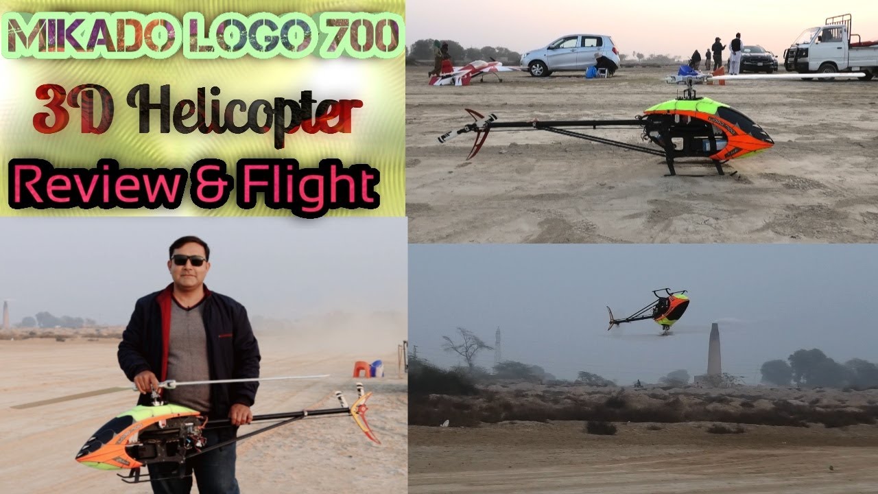 Mikado Logo 700 3D Helicopter Review with Flight