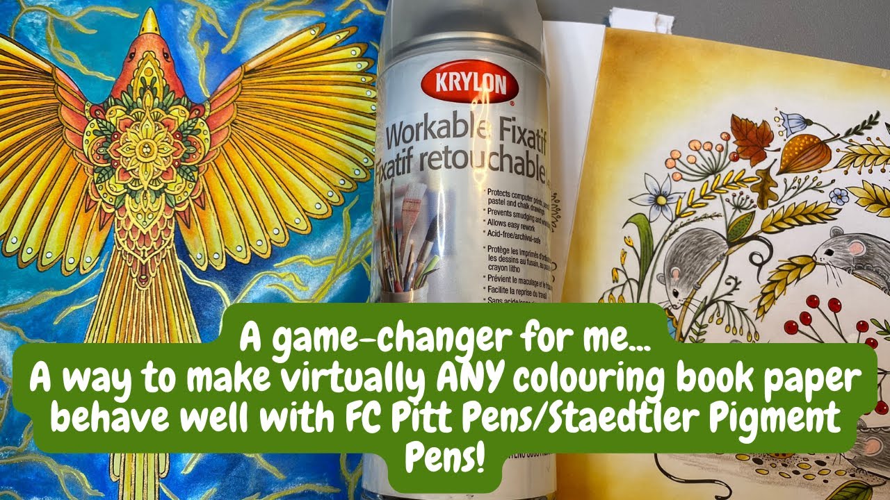 Game-changer for making almost any colouring book paper 