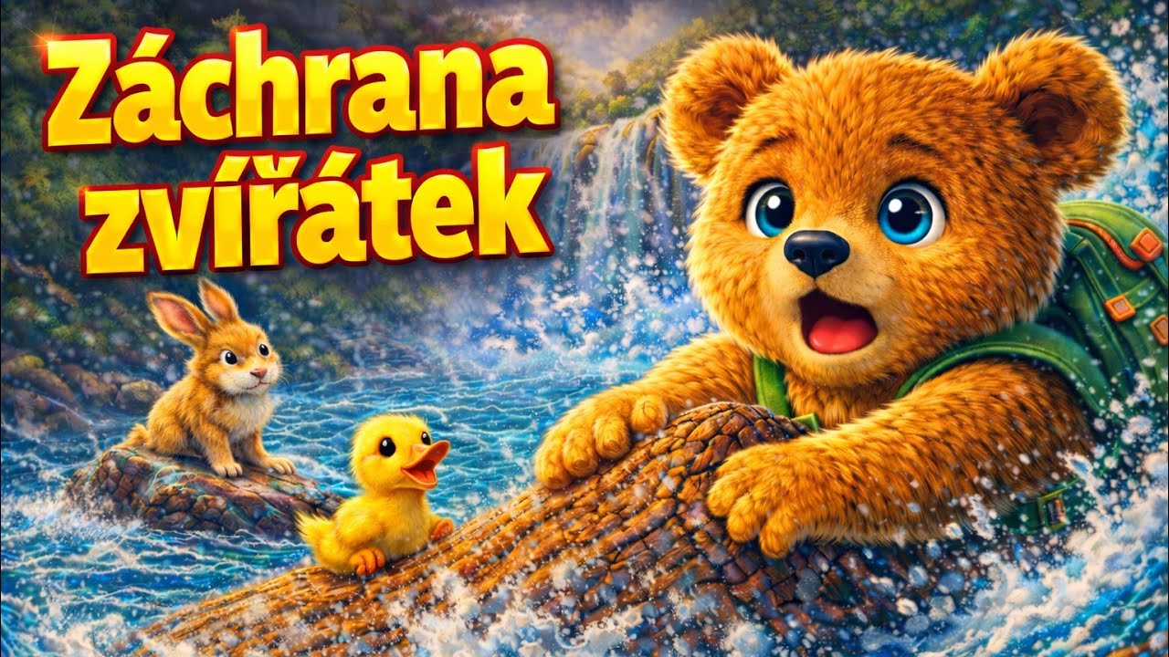 Jak medvídek Brumča zachraňoval les 🐻 - audio pohádka | pro děti i rodiče