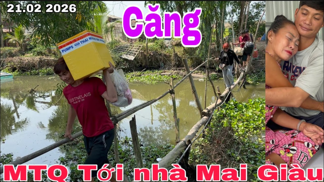 MTQ Đến Nhà Mai Khờ U58 Giàu U27 Đón Tiếp #thinhhanh #yeucuocsong #mientay #giadinh 