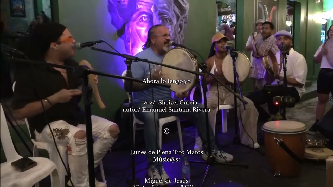 Ahora lo tengo yo Sheizel García Lunes de Plena Tito Matos 