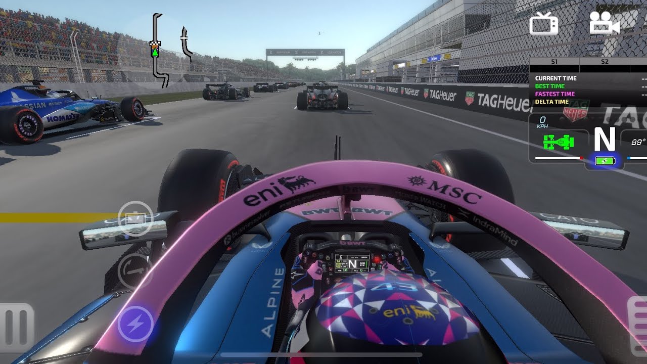 Monoposto 2026 Franco Colapinto Alpine A526 Australia Albert Park Circuit 10% Race Gameplay 