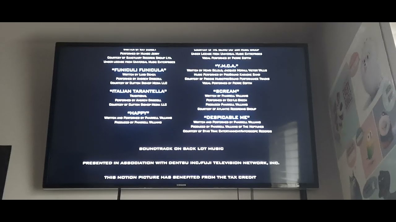 Closing to Despicable Me 2 2013 UK DVD