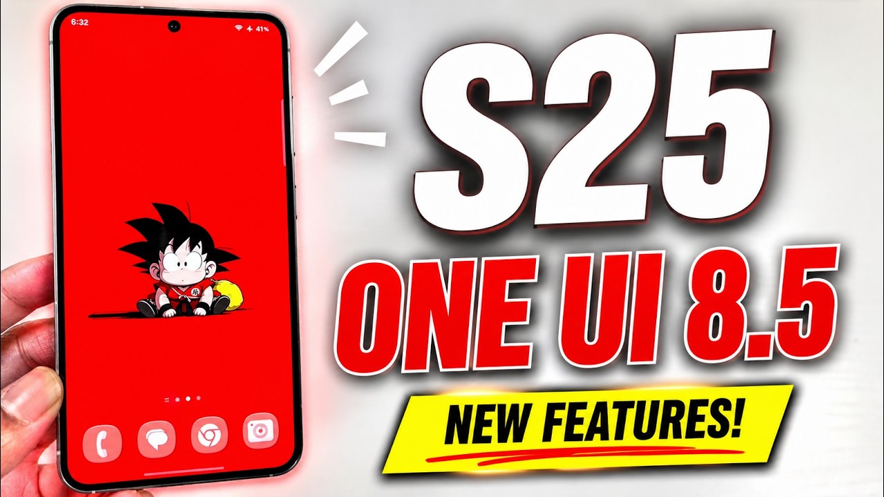 Официальное обновление для Samsung Galaxy S25 (One UI 8.5)!