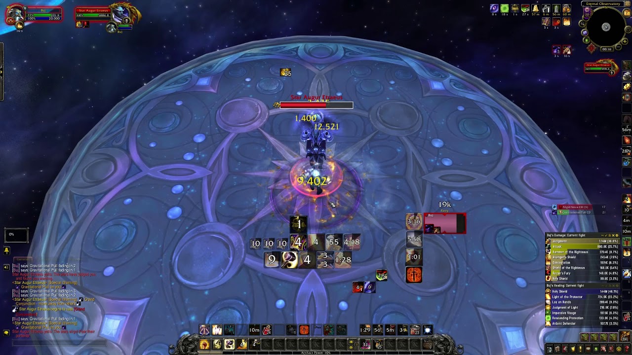 Protection Paladin Solo: Star Augur, Mythic