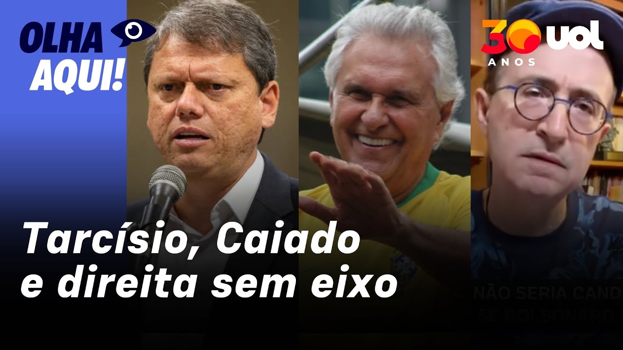 Reinaldo: Destinos de Tarcísio e Caiado expõem como a direita se entregou à miséria bolsonarista