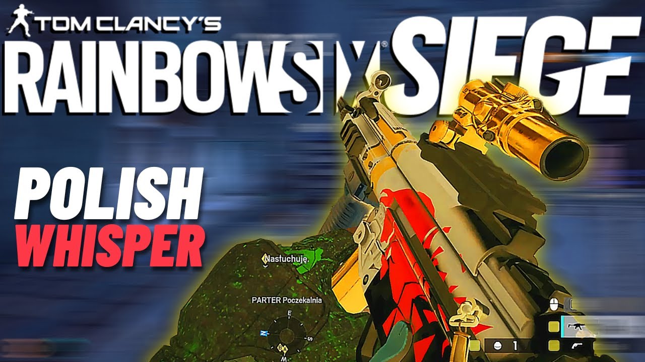 ASMR - Rainbow Six: Siege - Relaxing POLISH Whisper | Mouse and Keyboard Sound