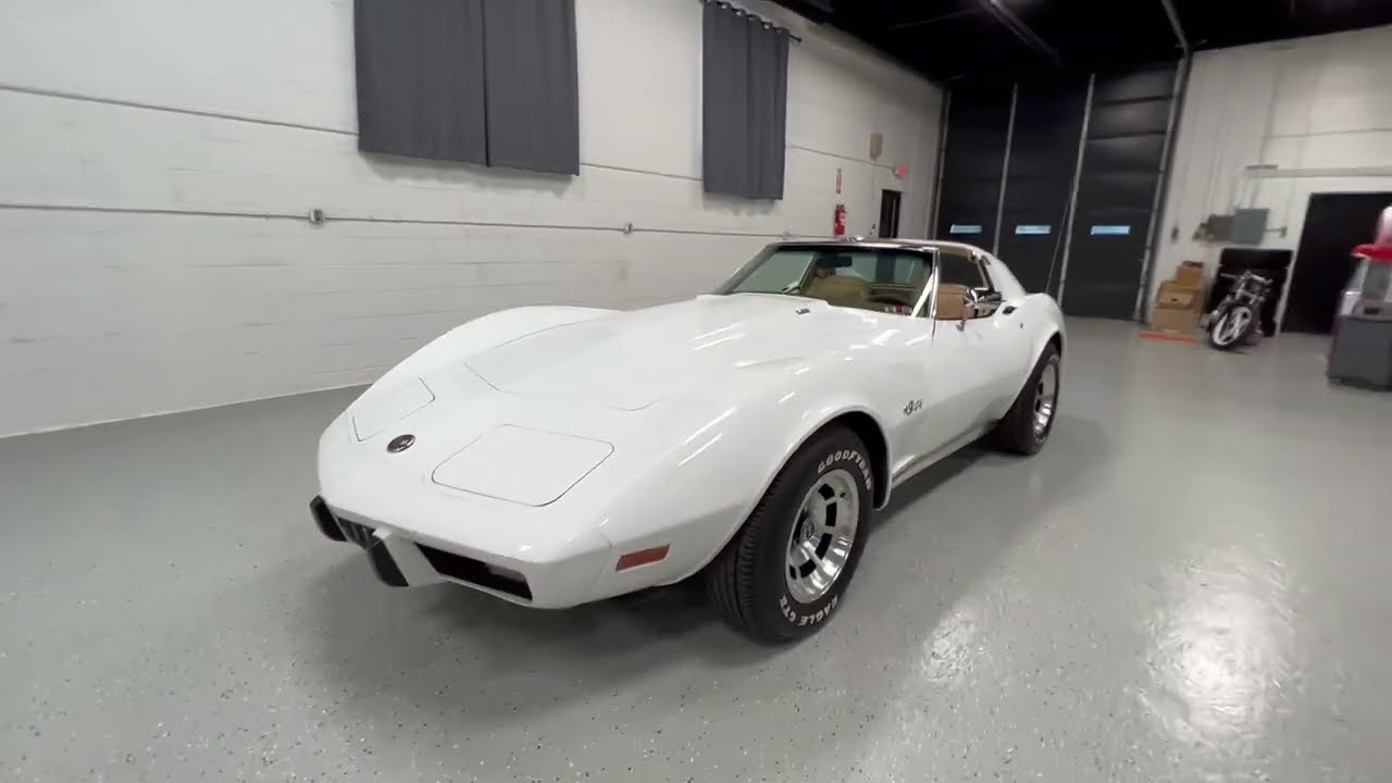 1976 Chevrolet Corvette Stingray L-82 4-Speed Walk Around and Start Up