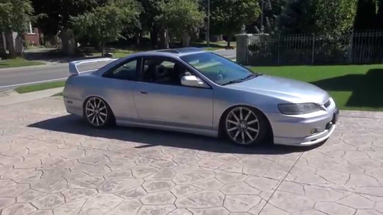 2001 Accord - J32A2 6MT swap - Mugen NR 18 - Slammed