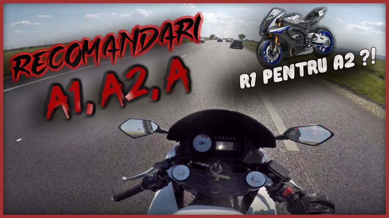 RECOMANDARE MOTOCICLETE A1, A2, A ! - VRMoto