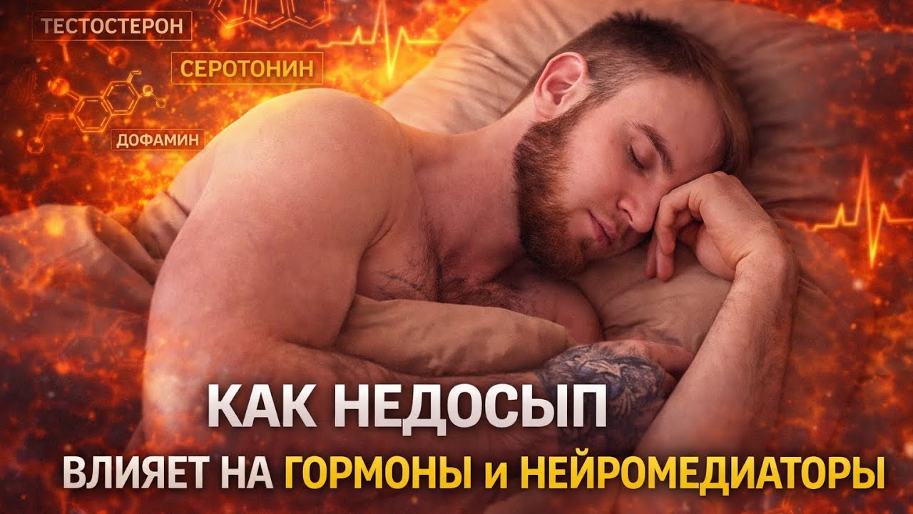 Недостаток сна разрушает гормоны? Вся правда о тестостероне и кортизоле