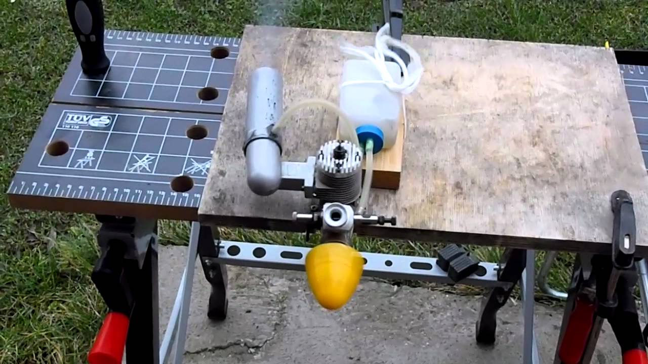 Test motoru MVVS 3,5 cm3