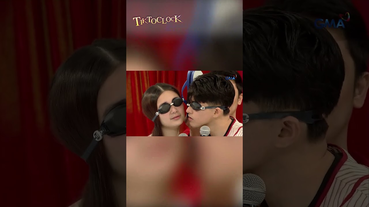 Sofia Pablo and Allen Ansay's CLINGY competition! #shorts | TiktoClock