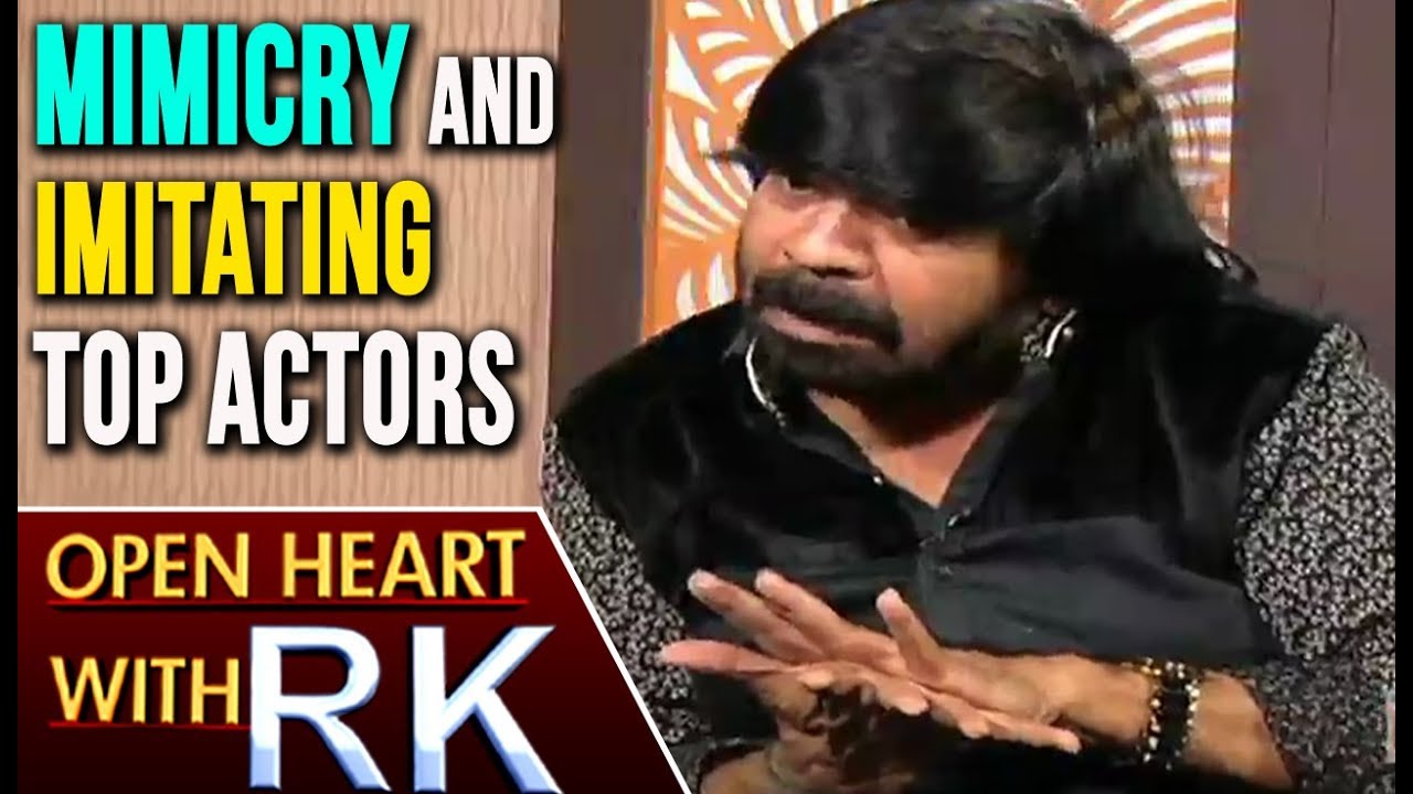 Actor T Rajendar About Mimicry And Imitating Top Actors | Open Heart With RK | ABN Telugu