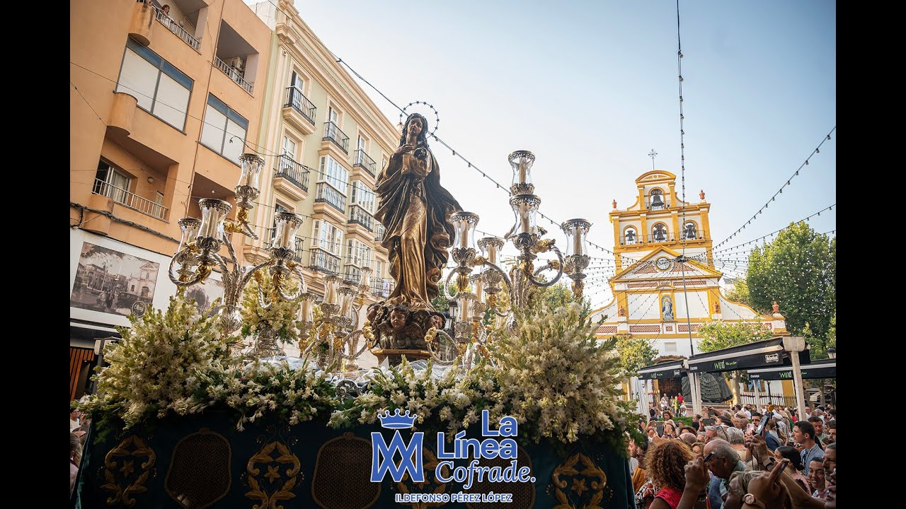 LA LINEA COFRADE. SALIDA EXTRAORDINARIA INMACULADA CONCEPCIÓN  100 AÑOS DE PATRONAZGO