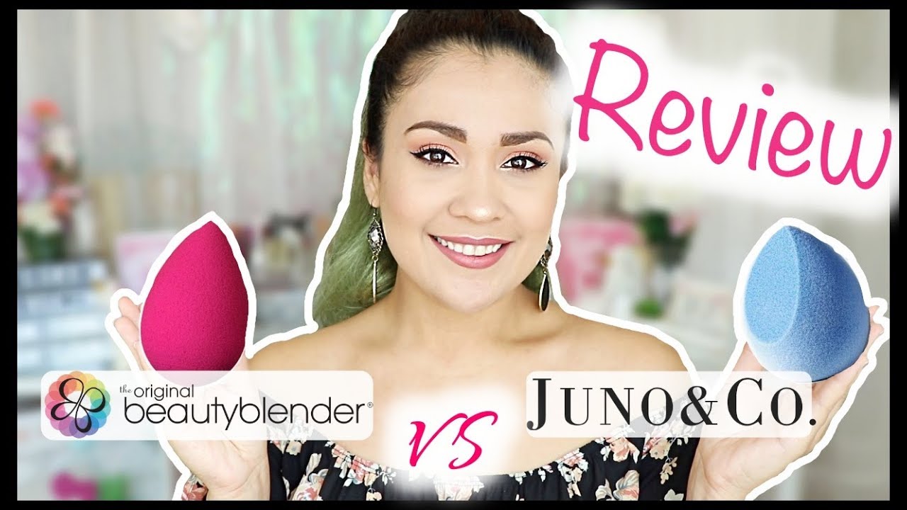 Review: Esponja Velvet Microfibra de Juno & Co. vs Beauty Blender - Primeras Impresiones