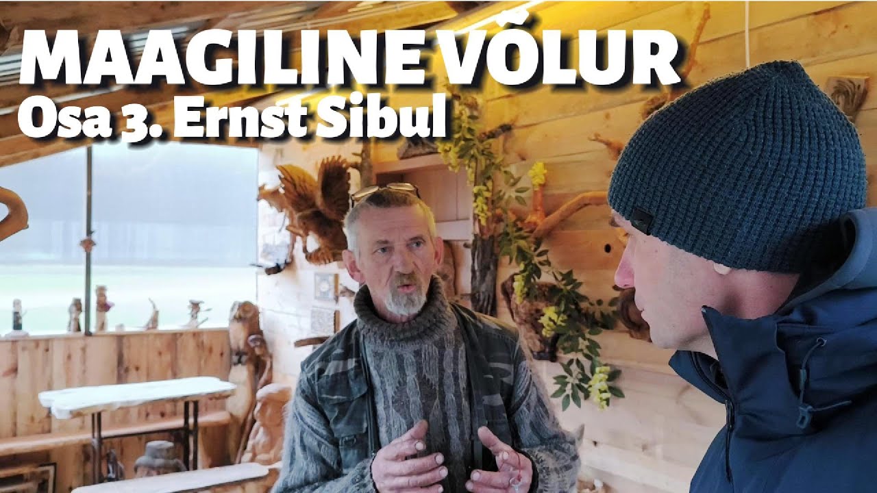 Miks pahkadest tehtud k&auml;sit&ouml;&ouml; valmimine v&otilde;tab aega 3-5 aastat? Ernst Sibul.