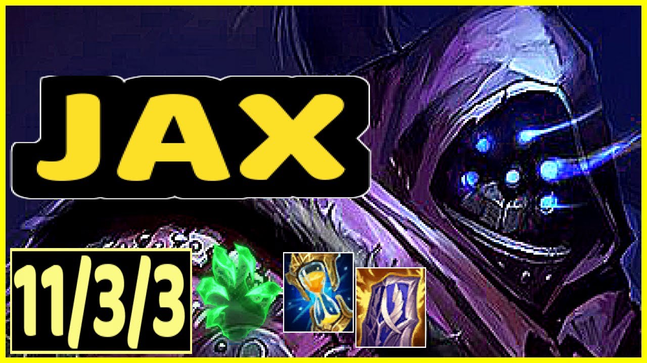 JAX VS POPPY - 11/3/3 KDA TOP GAMEPLAY CHALLENGER I