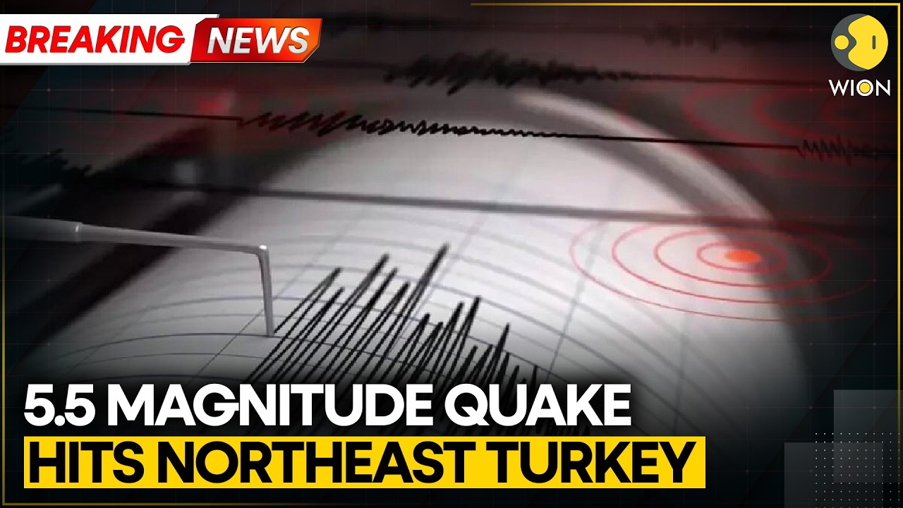 Breaking: 5.5 Magnitude Earthquake Strikes North‑East Turkey | WION