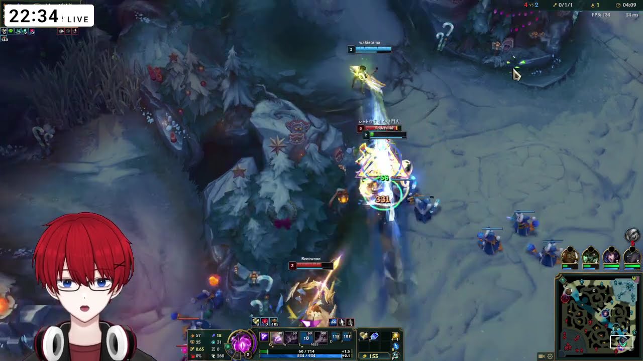 【LoL】超強化週間！Sup練度を上げていく！ #1