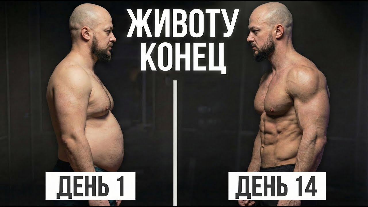 Быстро убрать живот БЕЗ вреда для организма. −10 см за 2 недели