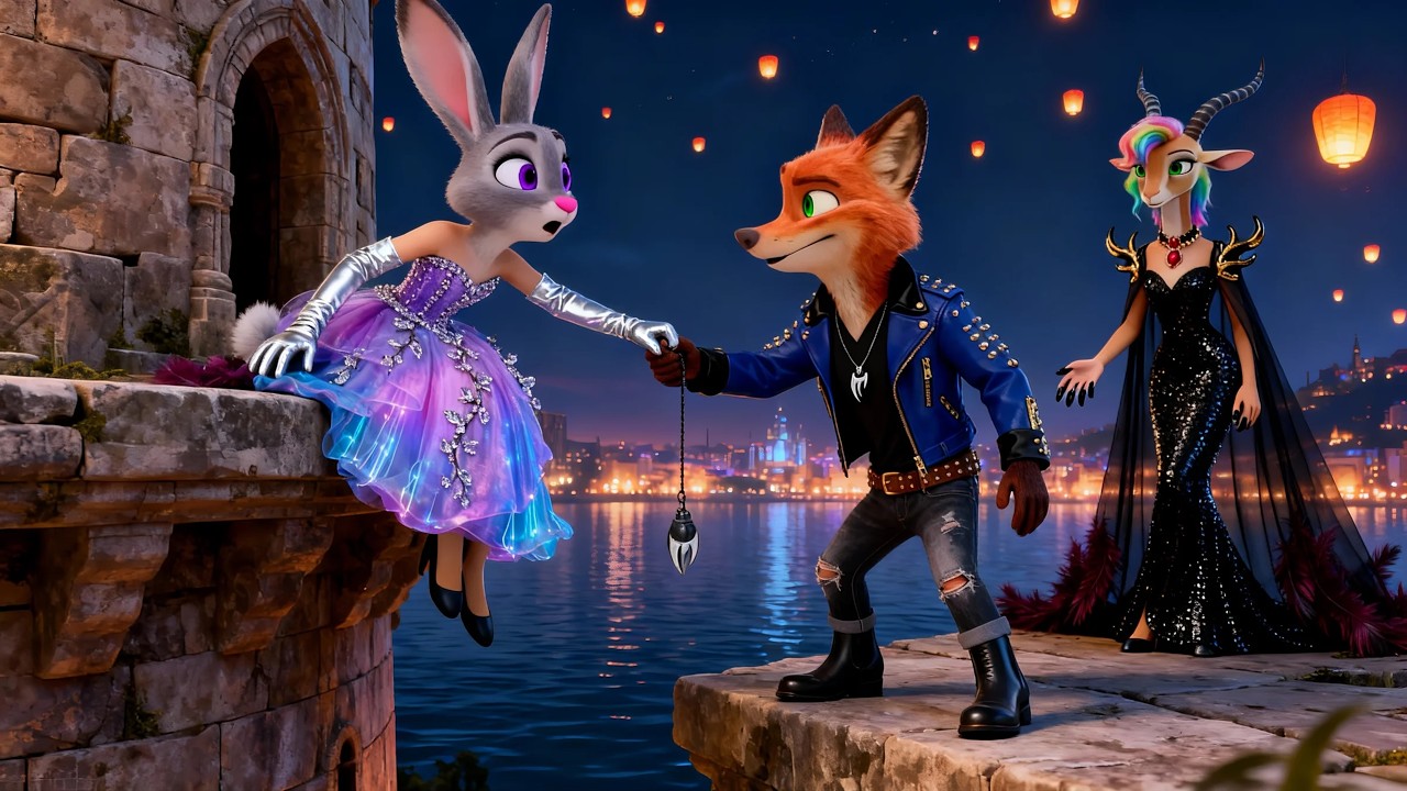 😱 JUDY HOPPS Is RAPUNZEL?! | Nick Wilde’s Daring Rescue | Zootopia 2 Fairy Tale