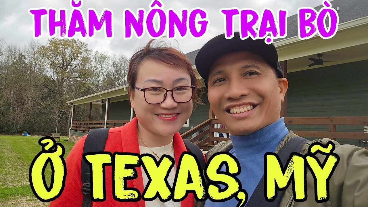 Đi thăm một trang trại nuôi bò của nông dân gốc Mexico ở Texas,  Mỹ!