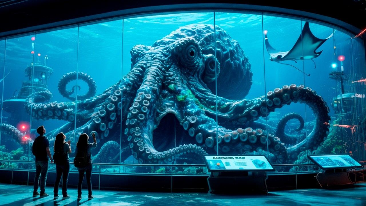 【AI Adventure】 I visited HALL OF THE ANCIENT PREDATOR full of ancient sea monsters