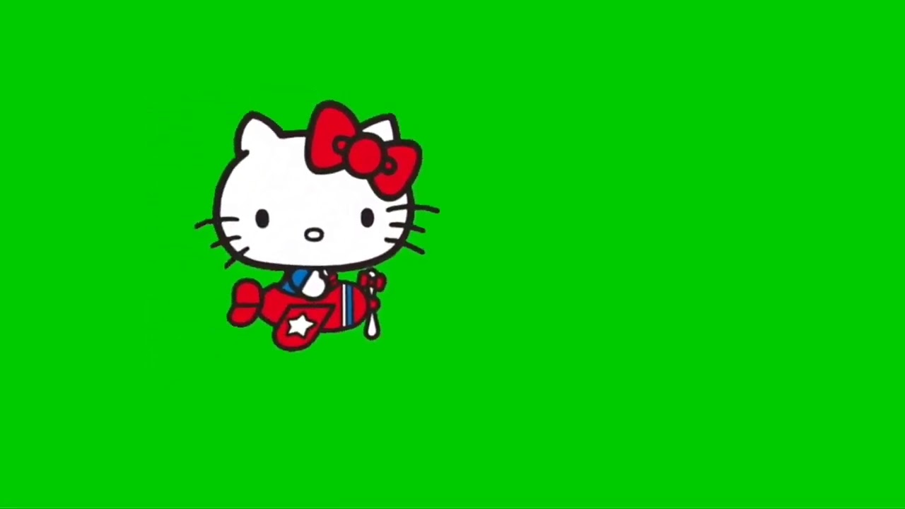 Hello Kitty Green Screen 💖